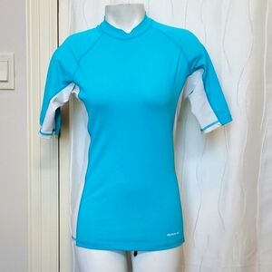 Sporti Athletic Swim Short Sleeve Top